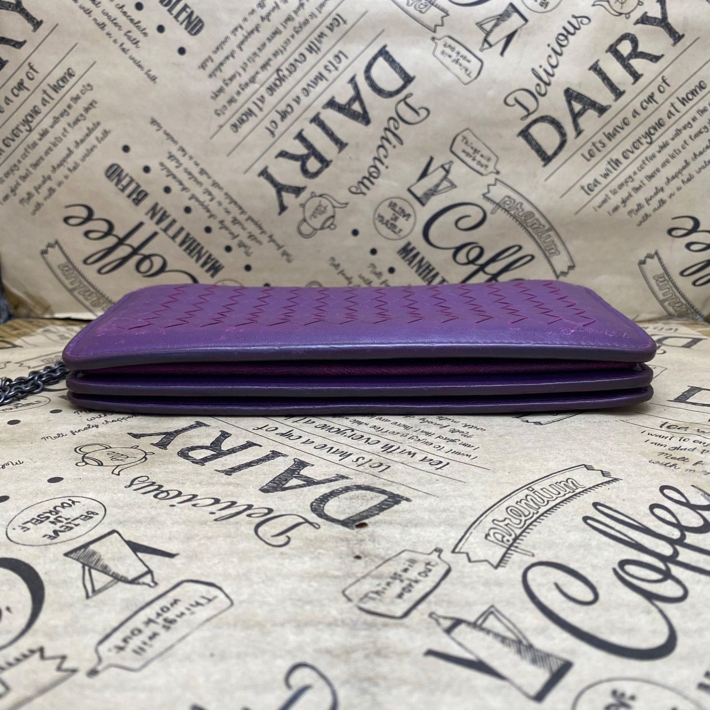 Bottega Veneta Wallet Che Purple — view 5