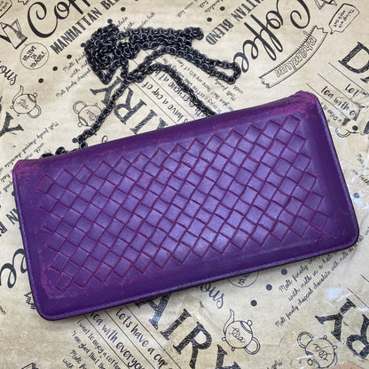 Bottega Veneta Wallet Che Purple — view 3