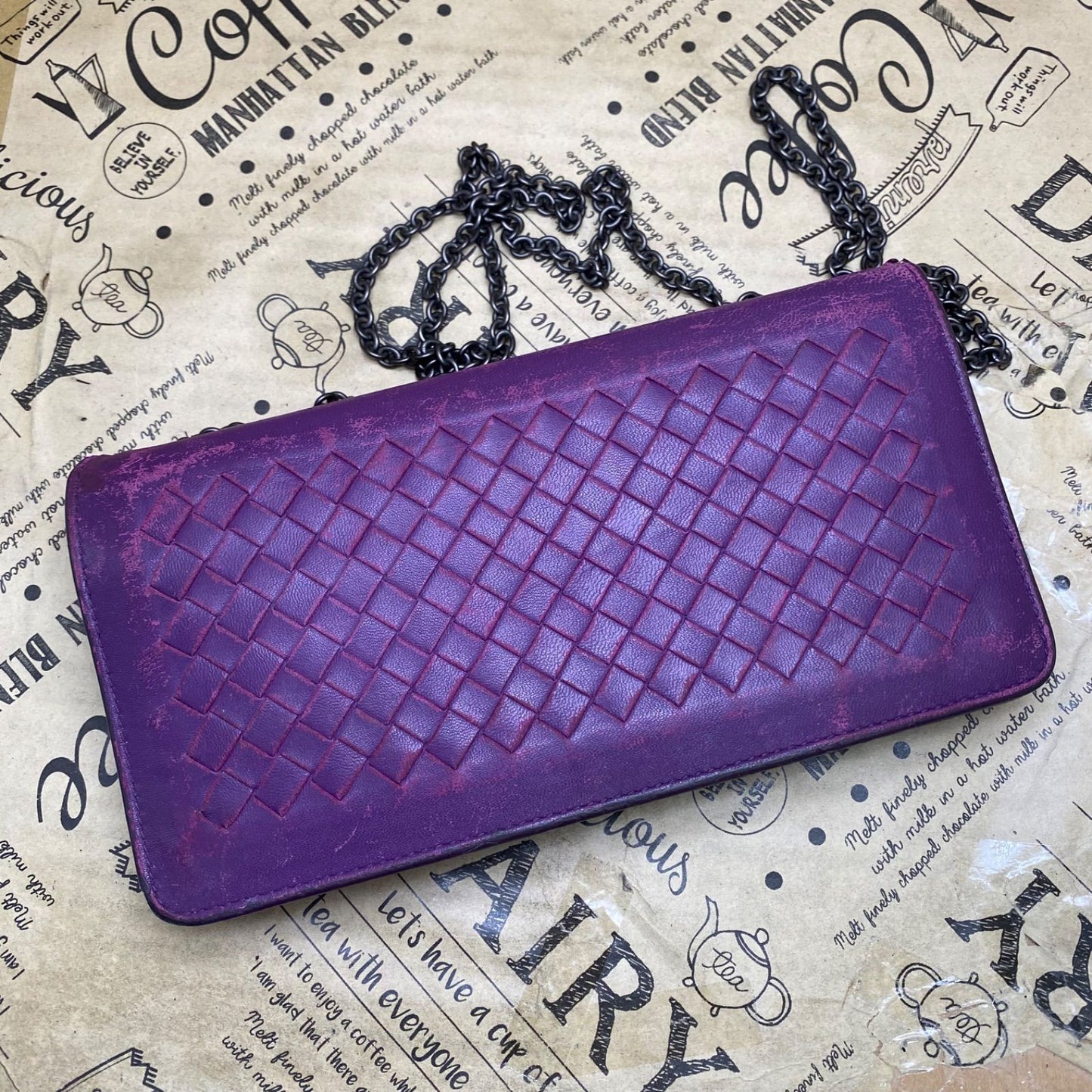 Bottega Veneta Wallet Che Purple — view 4