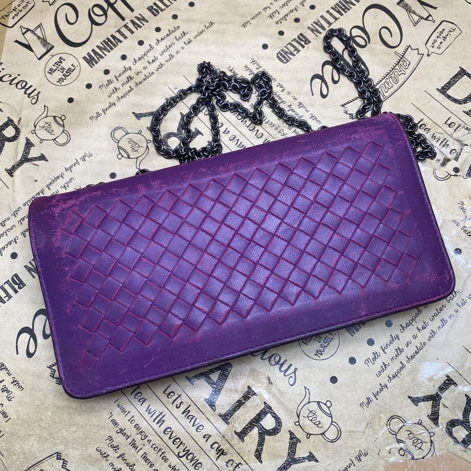 Bottega Veneta Wallet Che Purple — view 4