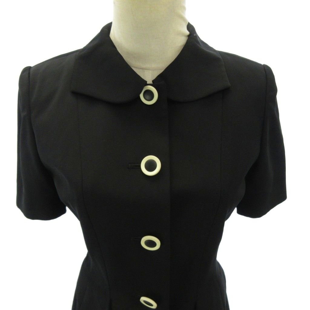 Dior Made ledio Mademoiselle Vintage Jacket Short Sleeve Logo Black — view 4