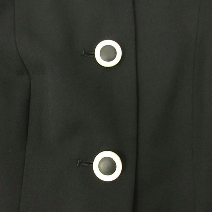Dior Made ledio Mademoiselle Vintage Jacket Short Sleeve Logo Black — view 5
