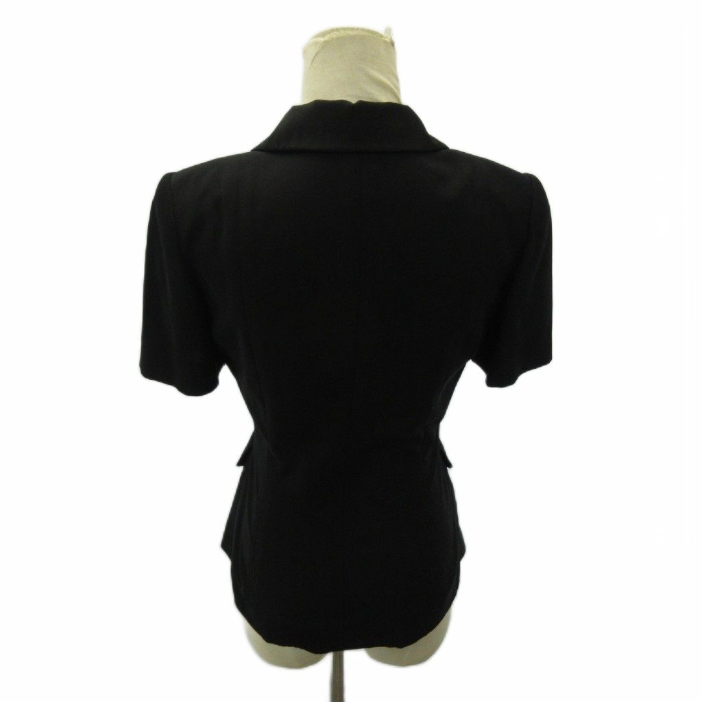 Dior Made ledio Mademoiselle Vintage Jacket Short Sleeve Logo Black — view 2