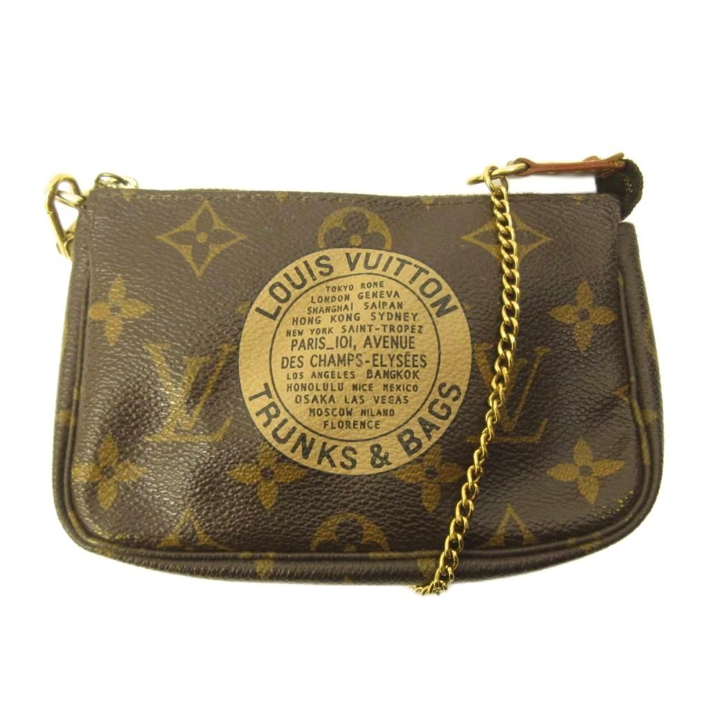 Louis Vuitton Monogram Minipochette Anineso T&b Pouch All Over
