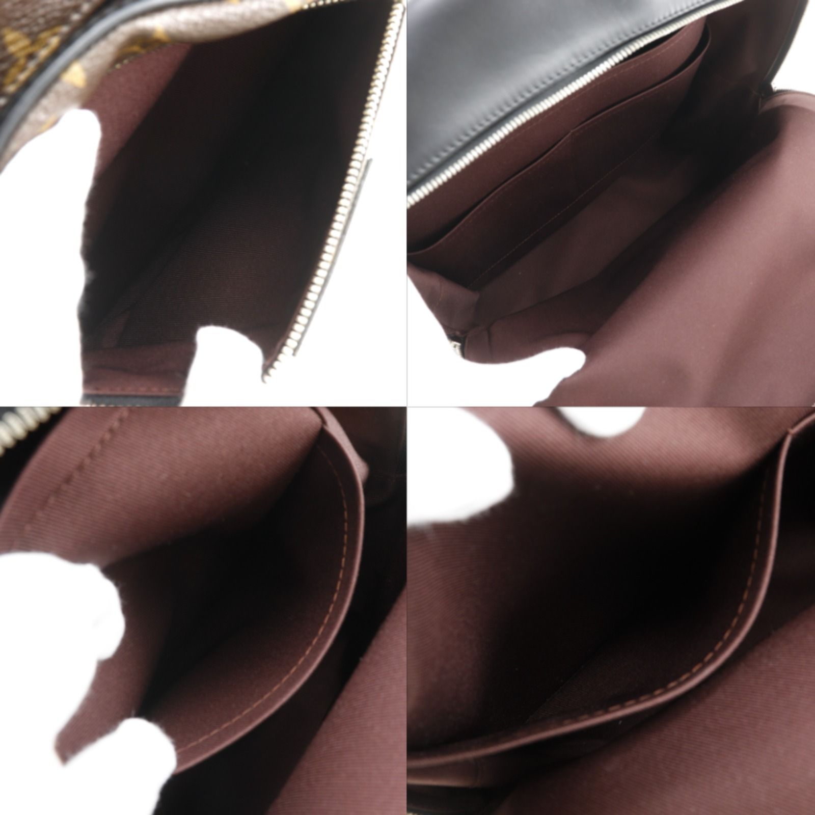 Louis Vuitton Monogram Macassar Brown Backpack — view 6