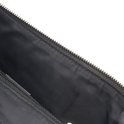 Dior Dio Shoulder Bag tosnine Tobta Black Canvas Leather SleLadyUse — view 9