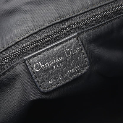 Dior Dio Shoulder Bag tosnine Tobta Black Canvas Leather SleLadyUse — view 4