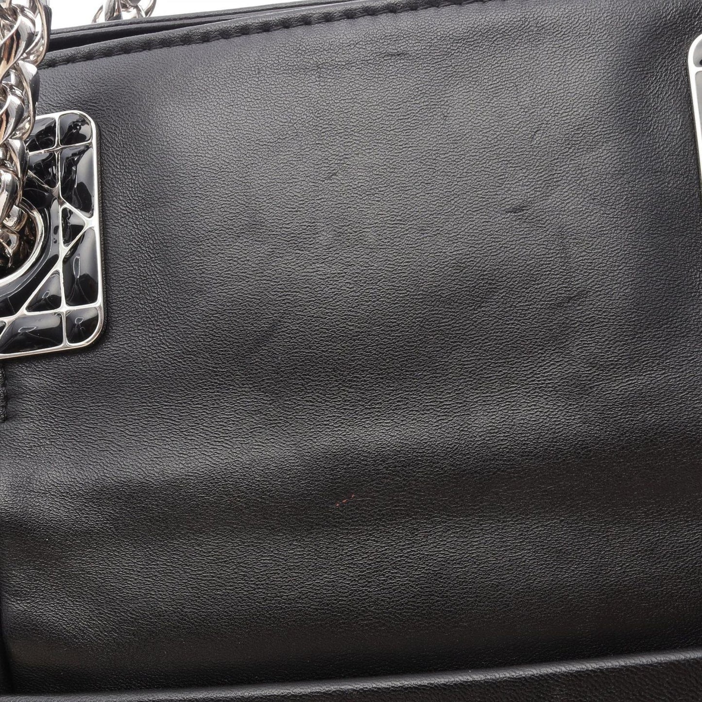 Dior Dio Tote Black Leather Granville Che — view 6