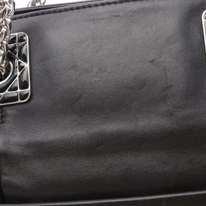 Dior Dio Tote Black Leather Granville Che — view 6