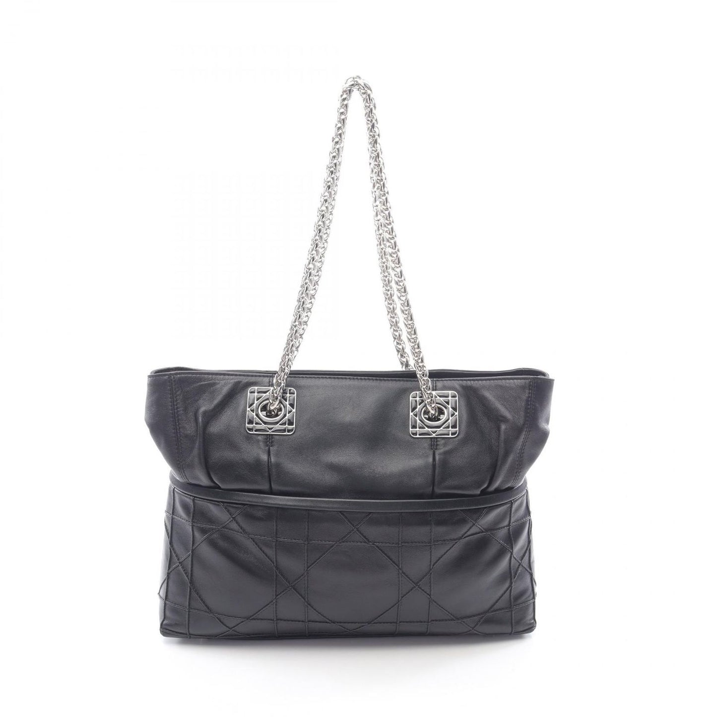 Dior Dio Tote Black Leather Granville Che