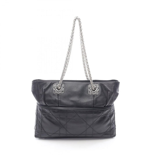 Dior Dio Tote Black Leather Granville Che