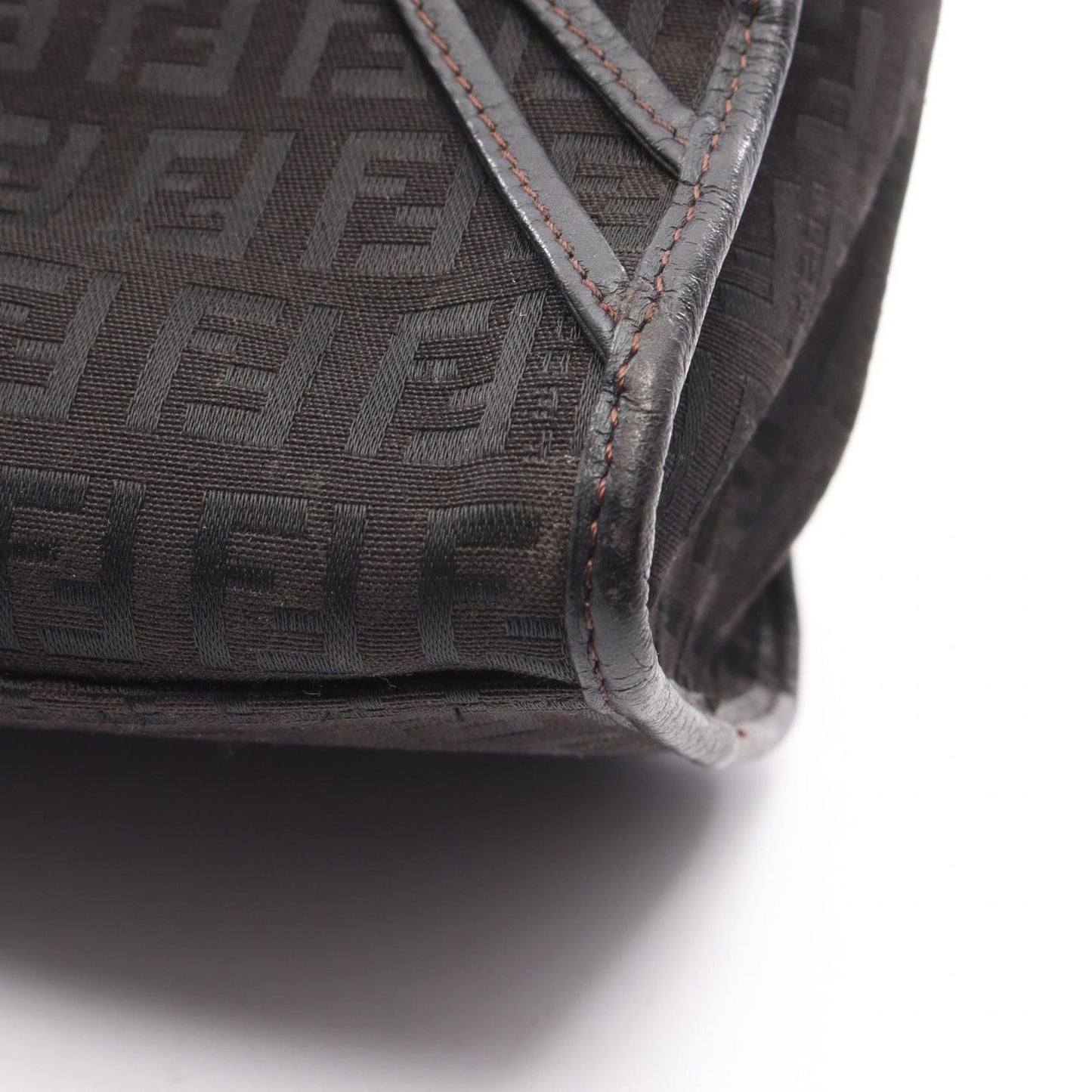 Fendi Handbag of Da Ninebrown Canvas Leather of — view 8