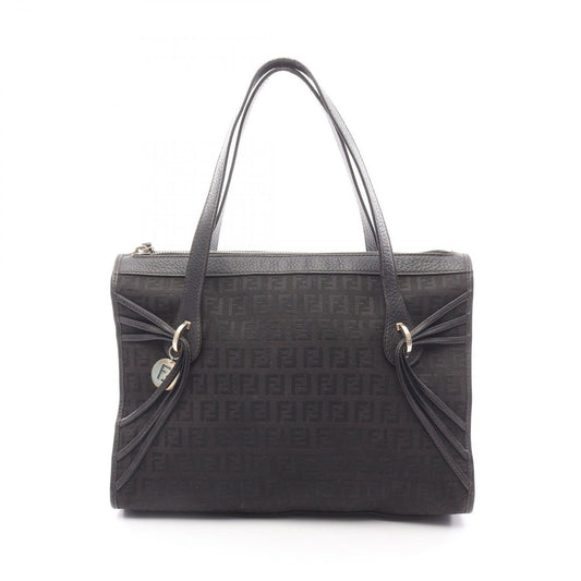 Fendi Handbag of Da Ninebrown Canvas Leather of