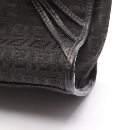 Fendi Handbag of Da Ninebrown Canvas Leather of — view 9