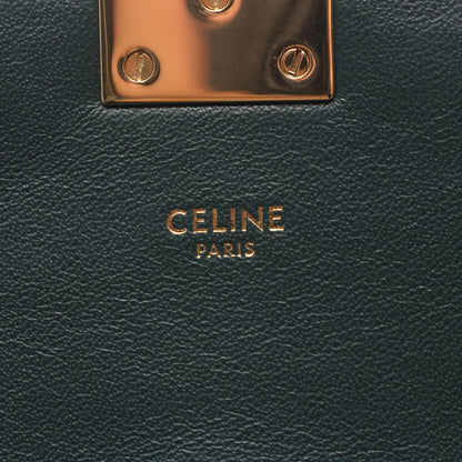 Celine Seri Shoulder Bag Midi Da Ninegreen Leather Che — view 4