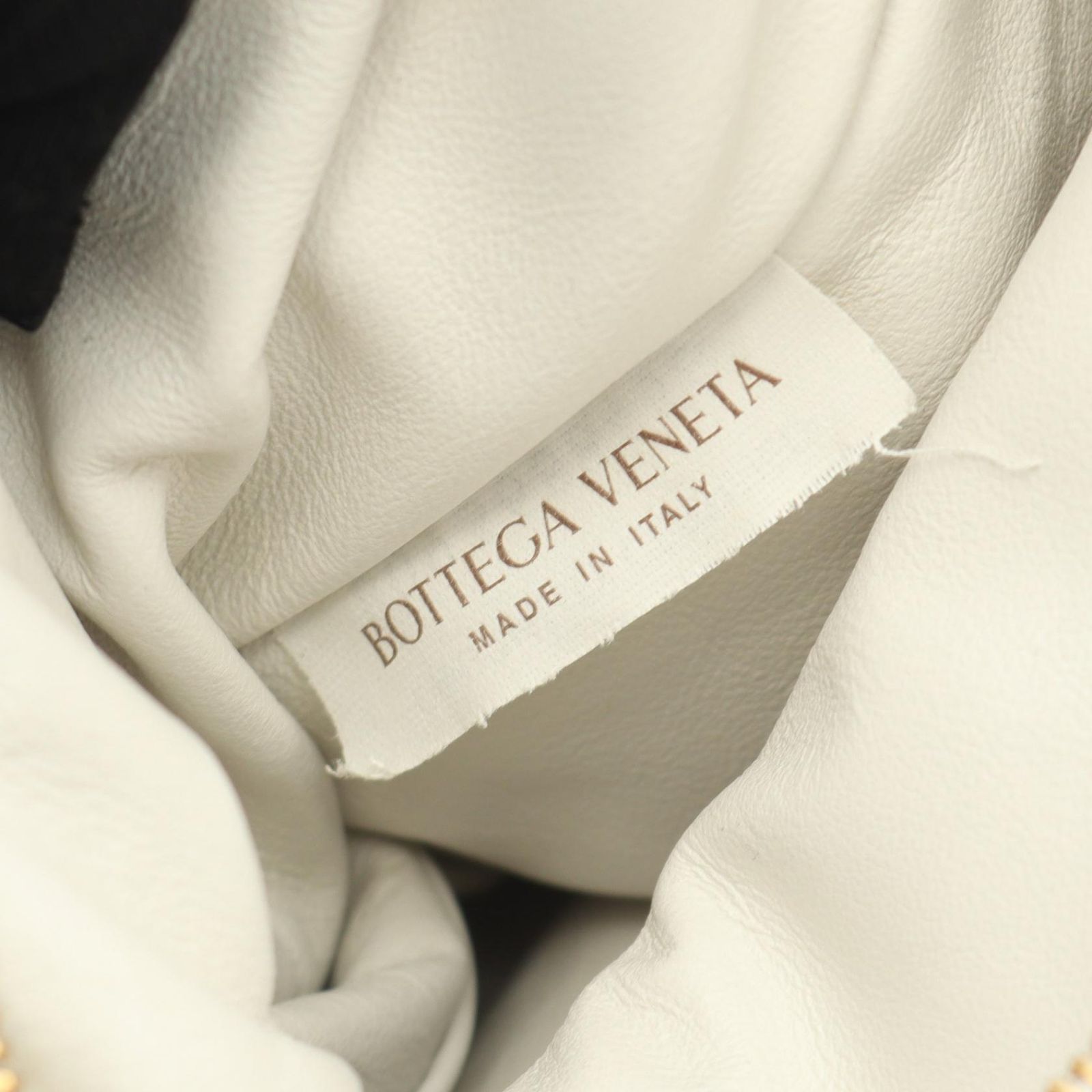 Bottega Veneta Clutch Mini the White Leather Minithe — view 4