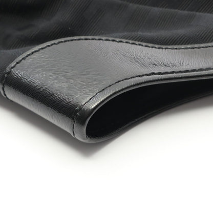 Fendi Tote Black Canvas Leather Sleda — view 7