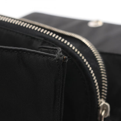 Prada Lada Shoulder Bag Black Nylon lelogo — view 9