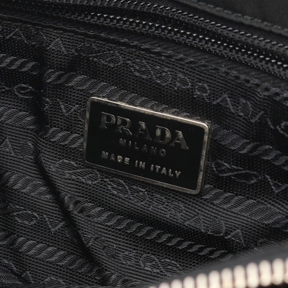 Prada Lada Shoulder Bag Black Nylon lelogo — view 4
