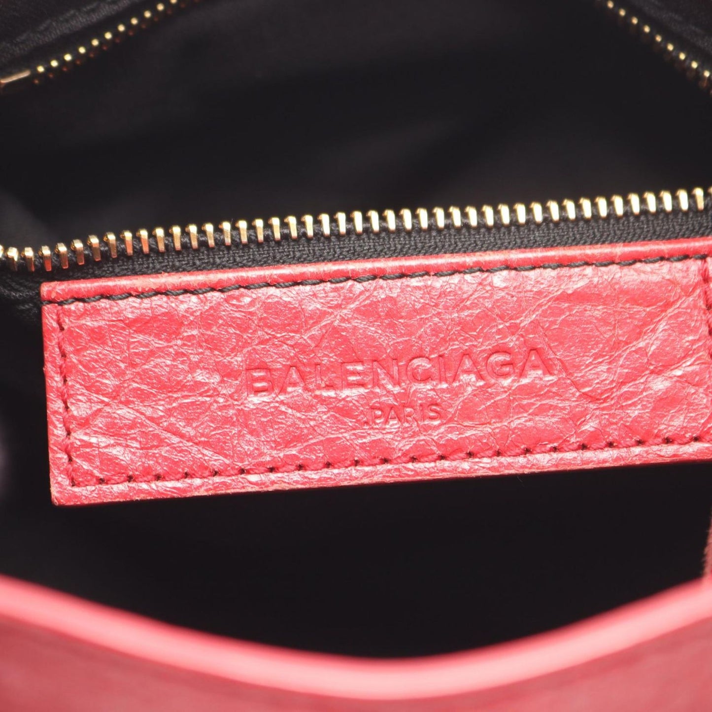 Balenciaga Handbag Ninelasnine Mini Red Leather Mini — view 4