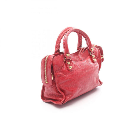 Balenciaga Handbag Ninelasnine Mini Red Leather Mini — view 2
