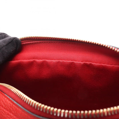 Miu Miu Shoulder Bag Miu MM Red Leather — view 5