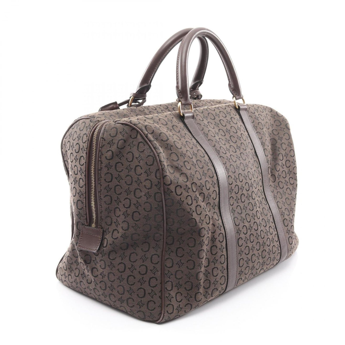 Celine Seri Saletree Da Ninebrown Canvas Leather — view 2