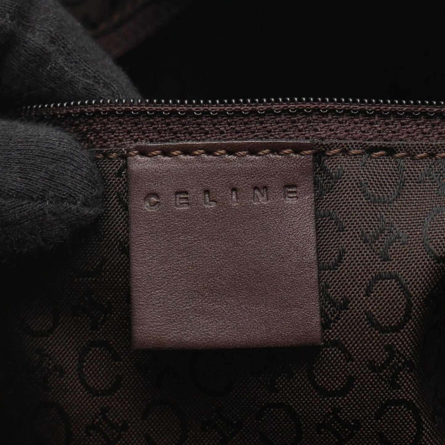 Celine Seri Saletree Da Ninebrown Canvas Leather — view 4