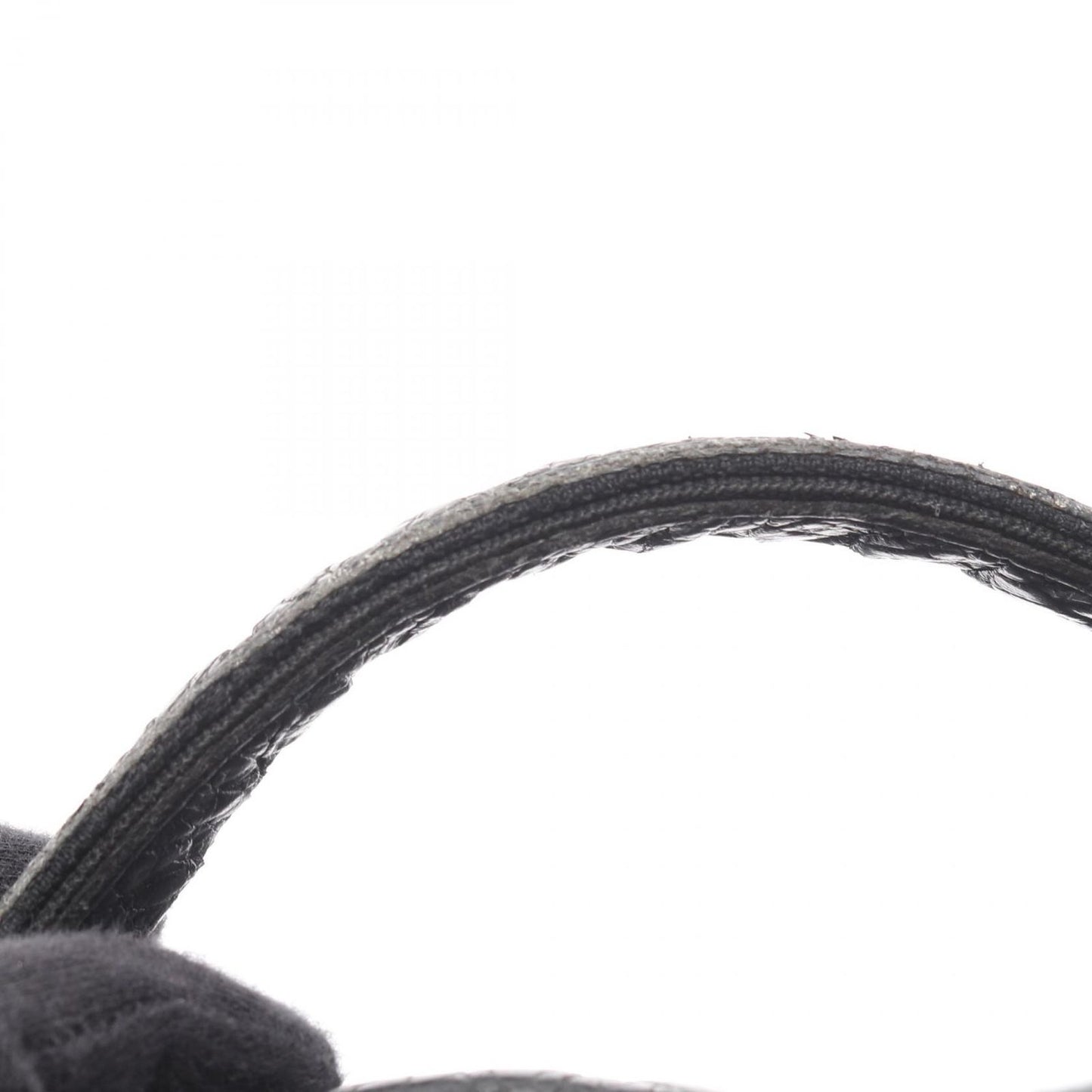 Balenciaga Tote Navy Cabas Black Leather — view 7