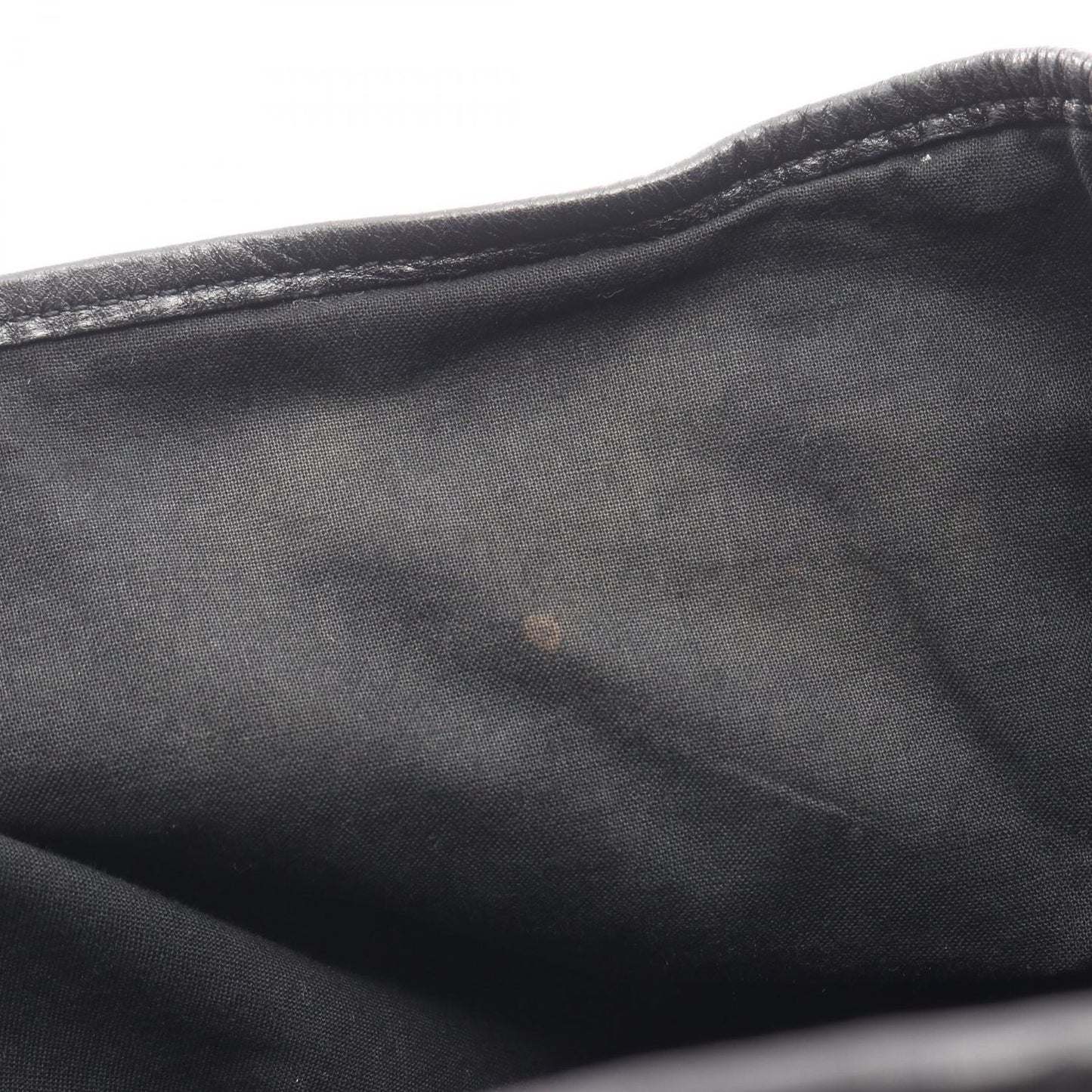 Balenciaga Tote Navy Cabas Black Leather — view 6