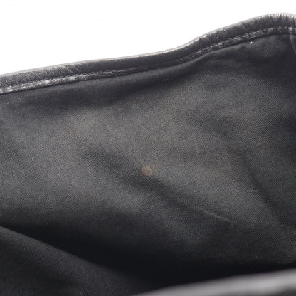 Balenciaga Tote Navy Cabas Black Leather — view 6