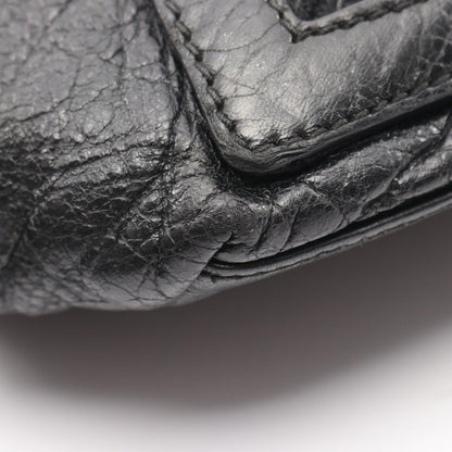Balenciaga Tote Navy Cabas Black Leather — view 9