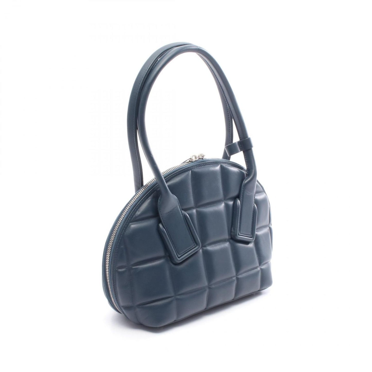 Bottega Veneta Handbag the Navy Leather the 2-Way — view 2