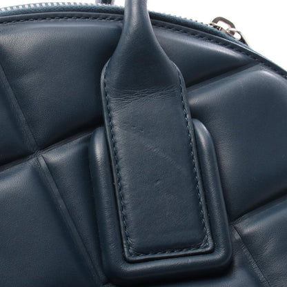 Bottega Veneta Handbag the Navy Leather the 2-Way — view 7