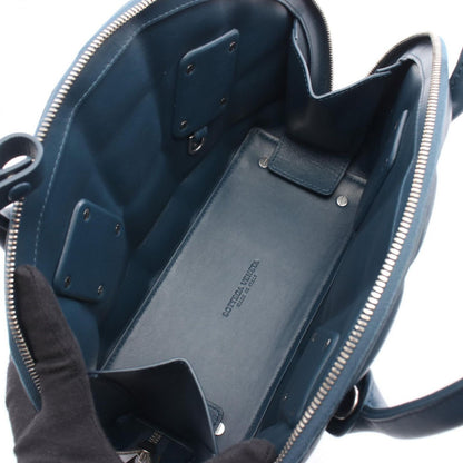 Bottega Veneta Handbag the Navy Leather the 2-Way — view 3