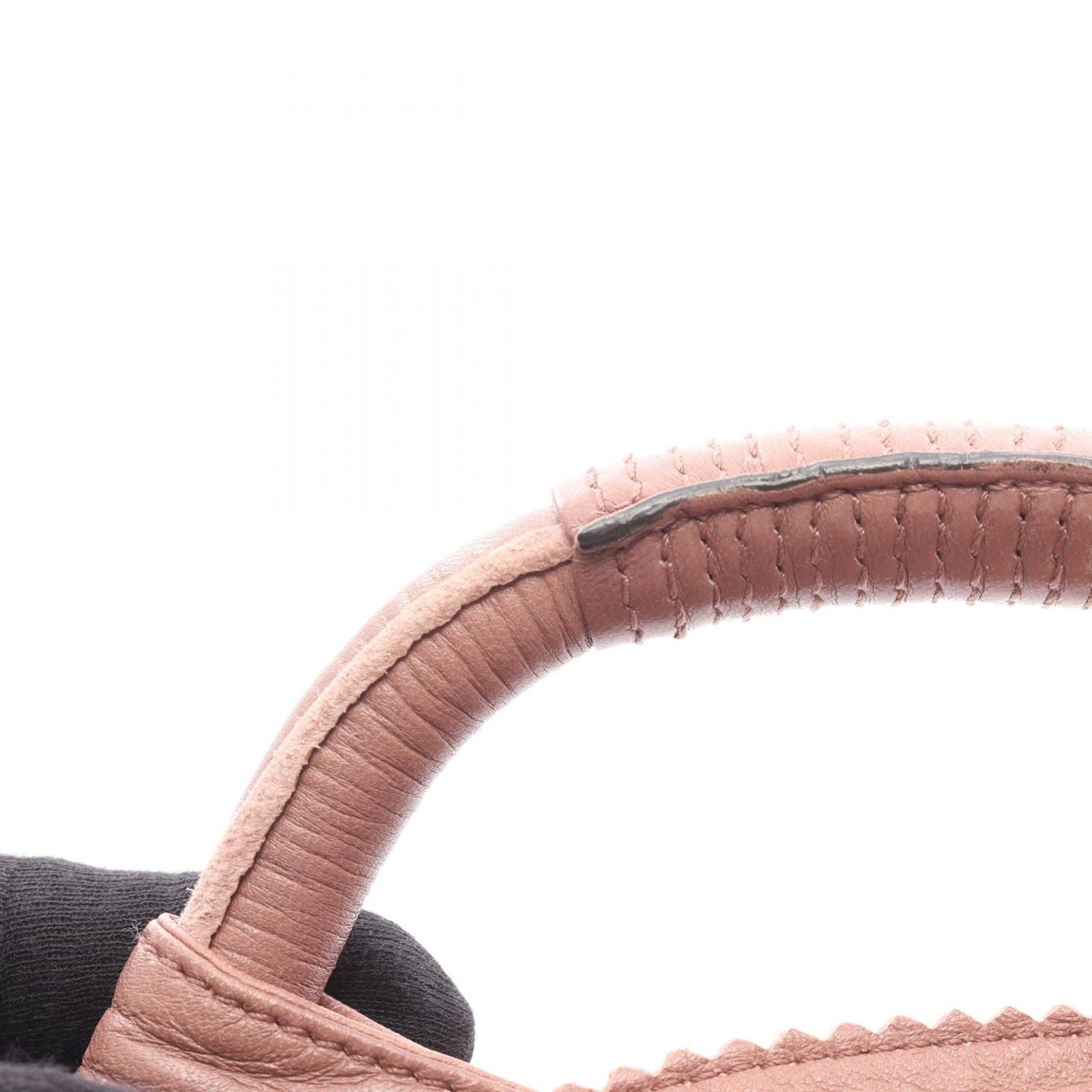 Loewe Handbag Napaare Beige Pink Leather — view 7