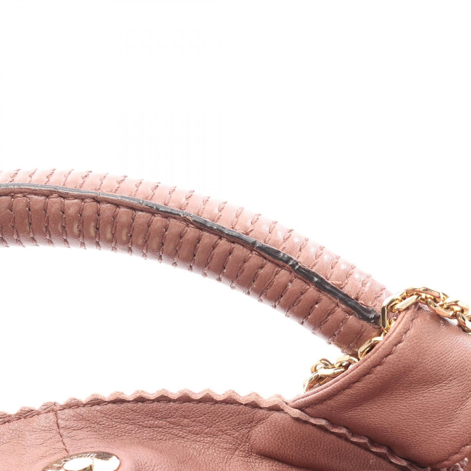 Loewe Handbag Napaare Beige Pink Leather — view 6