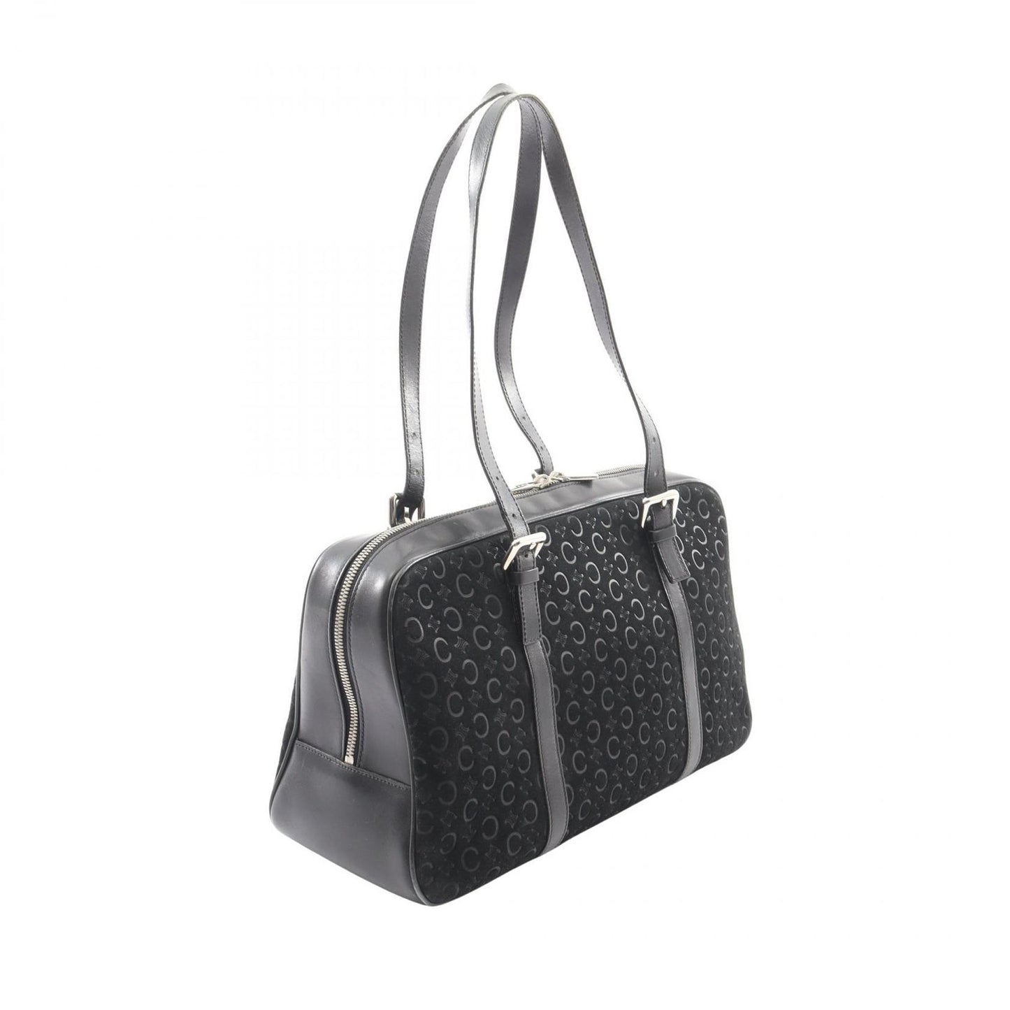 Celine Seri Shoulder Bag Black Leather — view 2