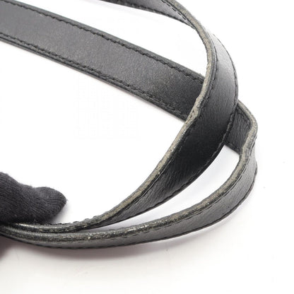 Celine Seri Shoulder Bag Black Leather — view 8