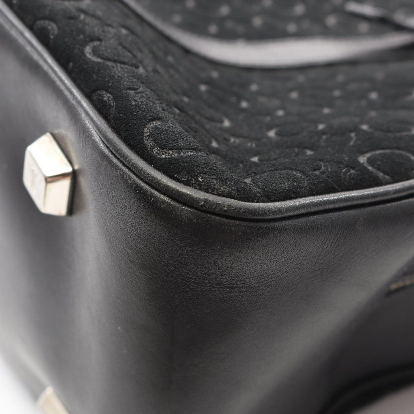 Celine Seri Shoulder Bag Black Leather — view 6