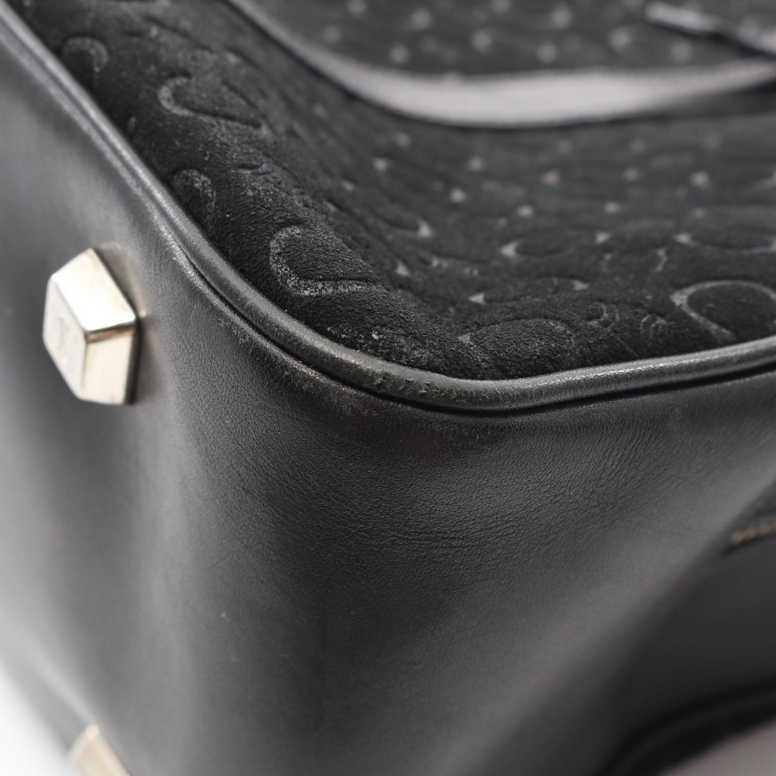 Celine Seri Shoulder Bag Black Leather — view 6