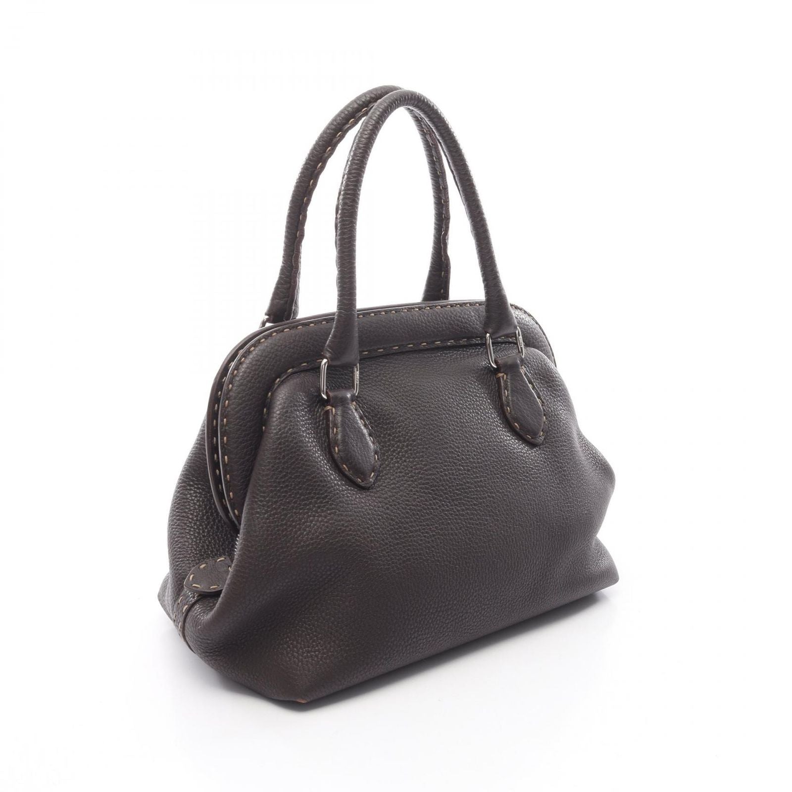 Fendi Handbag Selleria Da Ninebrown Leather — view 2