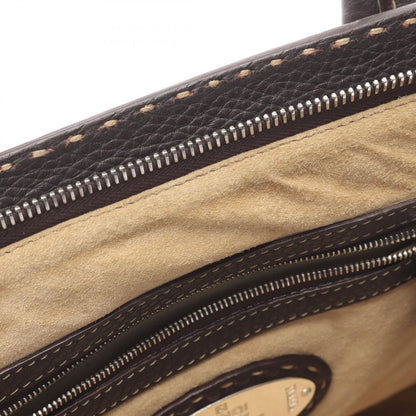 Fendi Handbag Selleria Da Ninebrown Leather — view 8