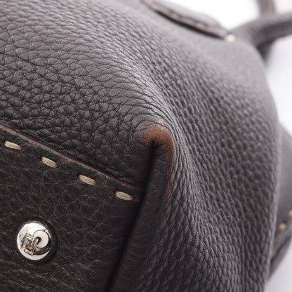 Fendi Handbag Selleria Da Ninebrown Leather — view 5