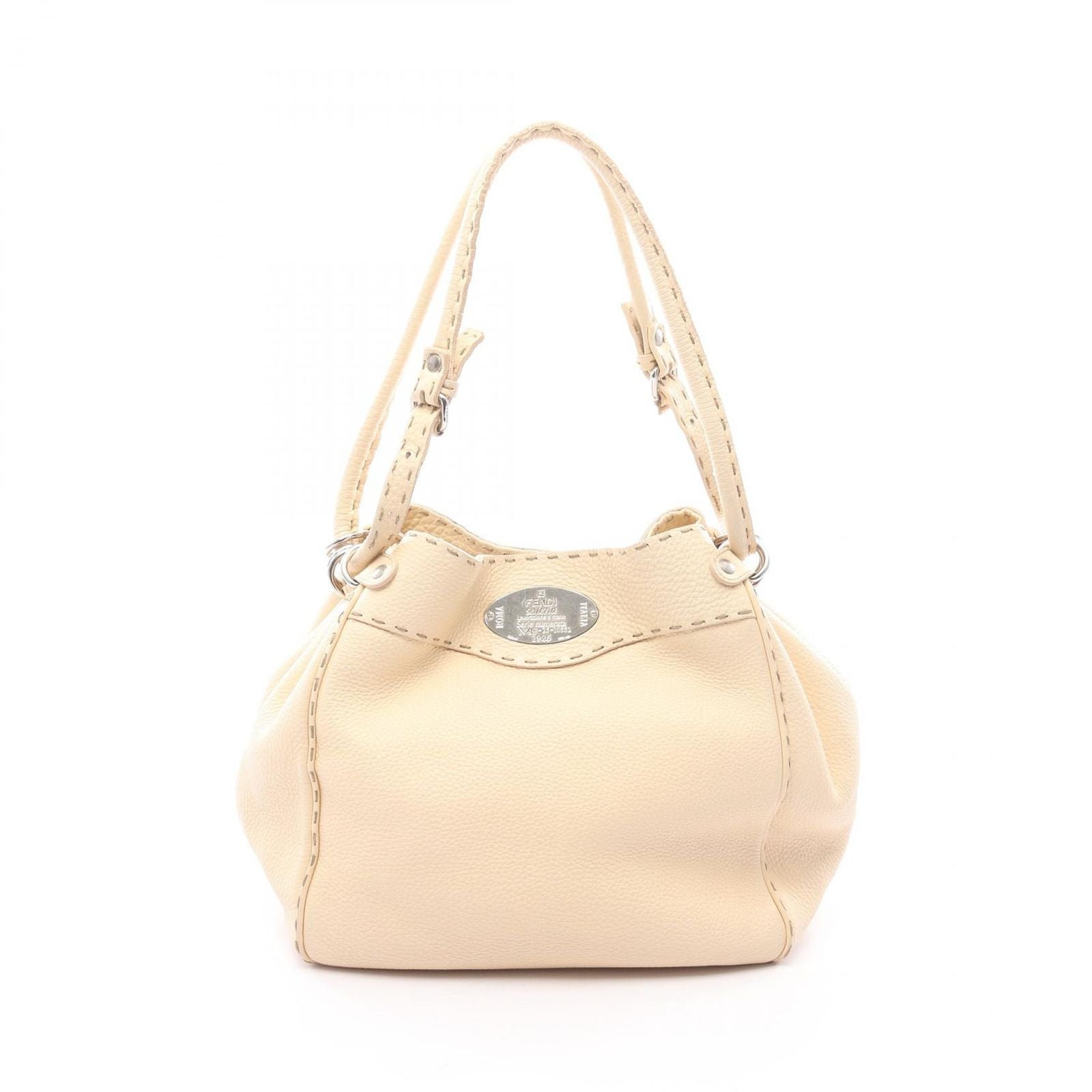 Fendi Handbag Selleria Leather
