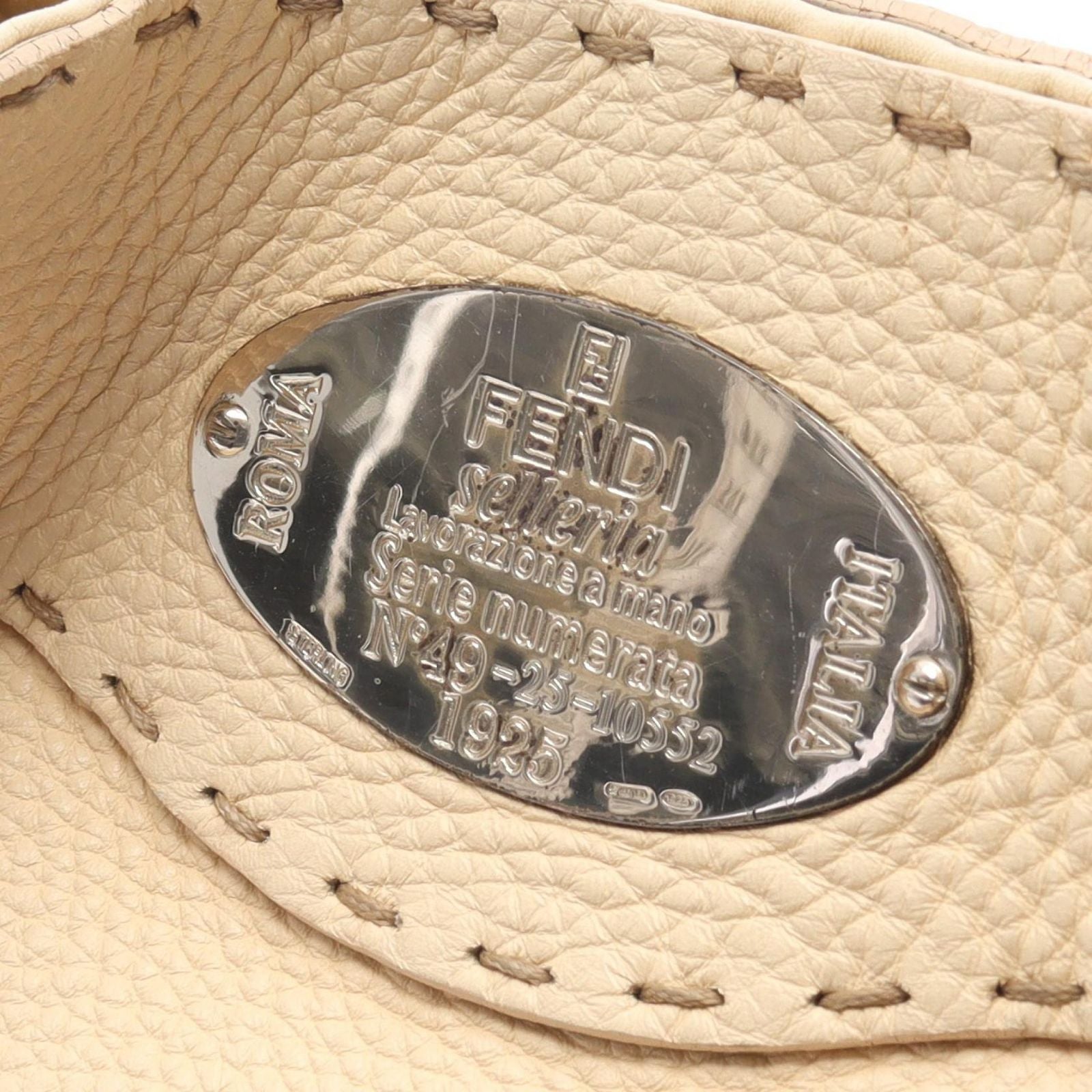 Fendi Handbag Selleria Leather — view 9