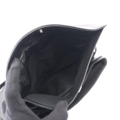 Balenciaga Shoulder Bag Ninelasnine Black Leather Pochette — view 4