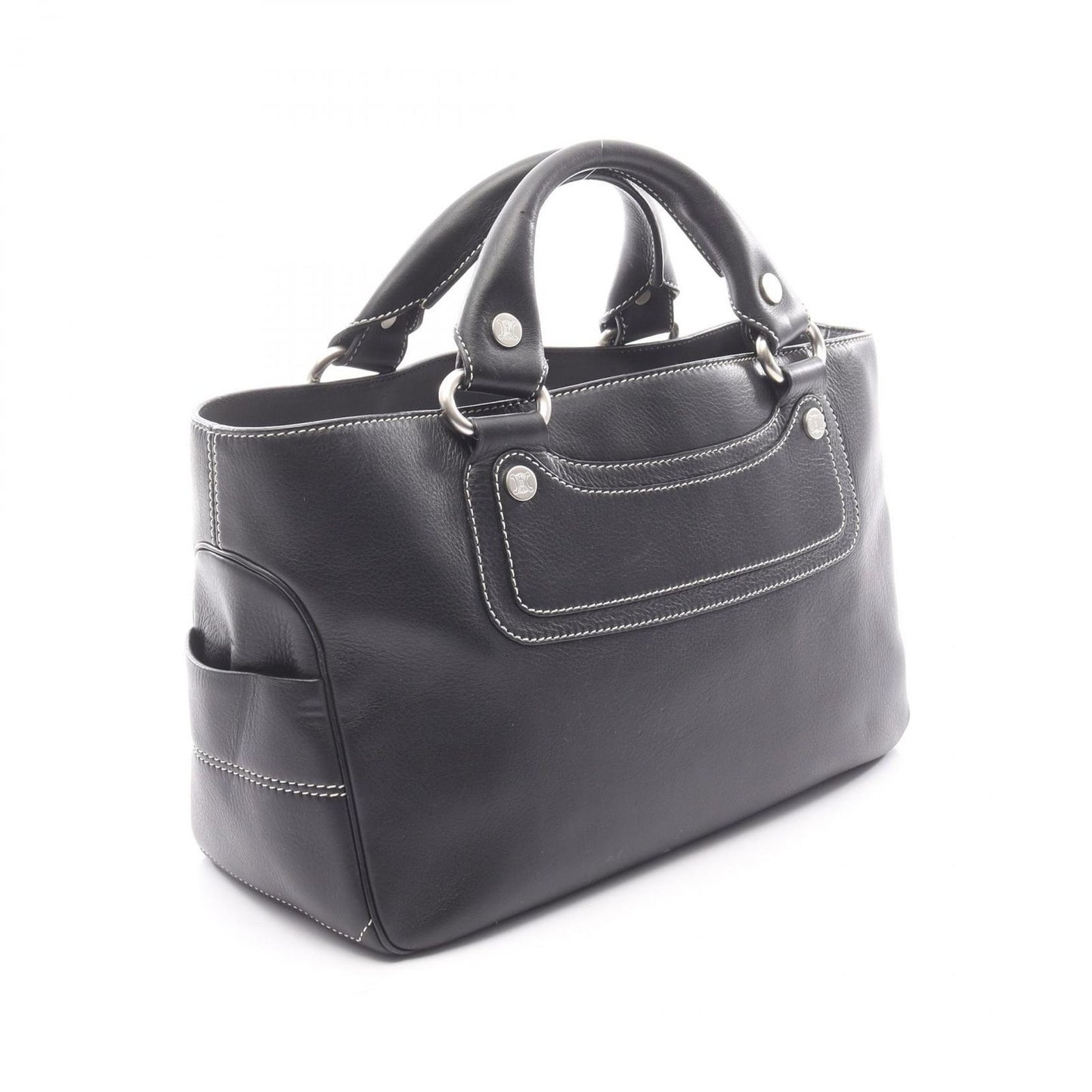 Celine Seri Handbag Black Leather — view 2