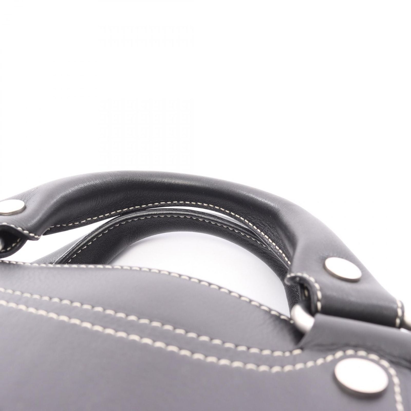 Celine Seri Handbag Black Leather — view 6