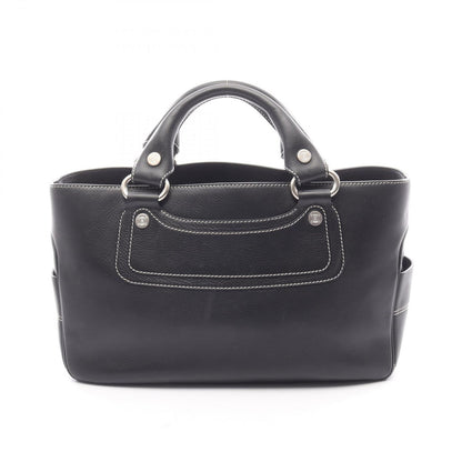 Celine Seri Handbag Black Leather